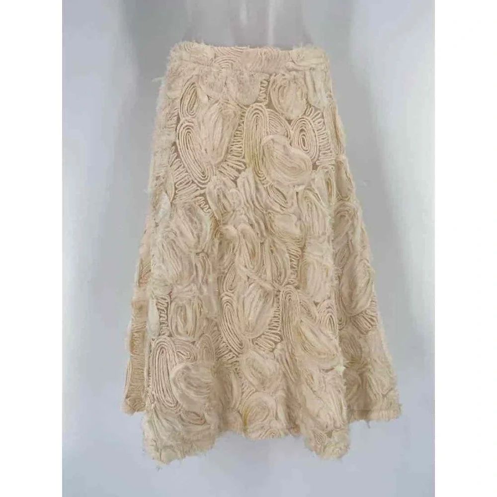 Size 8 HD Cream Skirt